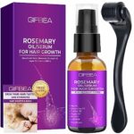 Rosemary Oil Serum for Hair Growth Diluted W/Scalp Massager Hair Growth Oil Serum with Rosemary Oil Biotin Castor Oil Argan Oil Caffeine Keratin
