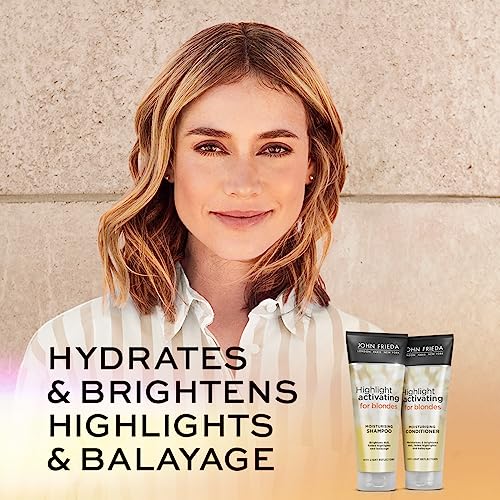 John Frieda Sheer Blonde Highlight Activating Moisturising Conditioner for Lightened and Highlighted Blonde Hair 250 ml
