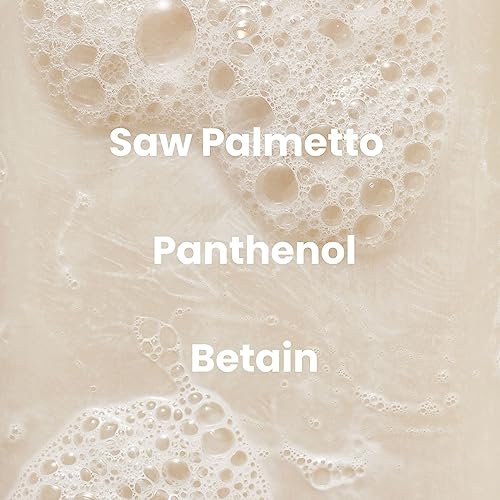 ManCave Scalp Care Shampoo 350ml, DHT Blocker Encourages Hair Growth + Dandruff Control, Sulphate Free, Contains Saw Palmetto, Panthenol and Beta