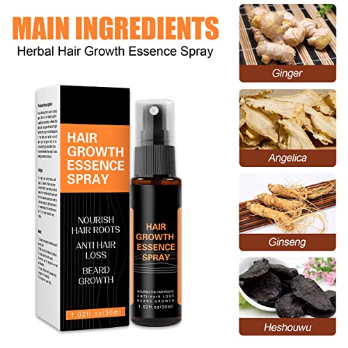 Hair Regrowth Spray,Hair Growth Serum,Hair Regrowth Treatment for Men & Women Hair Rapid Growth Dens,Anti Hair Loss,Natural Ingredients Hair Regr