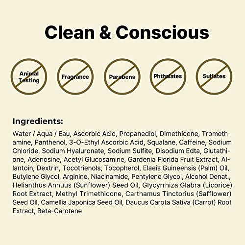 COSRX Pure Vitamin C 23% Serum with Vitamin E (Ascorbic acid) & Hyaluronic Acid, Hydrating Facial Serum, Reduces Fine Lines 0.67 fl.oz / 20 ml