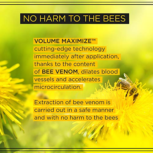 Eveline Cosmetics Oh! My Lips Volumizing Lip Gloss Maximizer with Bee Venom and Hyaluronic Acid | 4,5 ml | Lip Enhancer for Fuller Softer Lips |