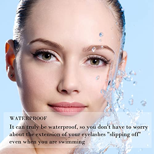 Eyelash Extension Glue 5ML Strong Black Individual Lash Glue 2-3Sec Quick Drying Professional Lash Extension Glue for Sensitive, Retention Long L