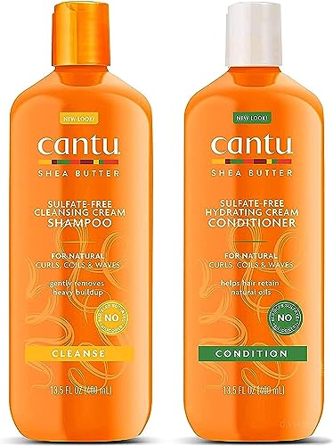 Cantu Shea Butter for Natural Hair shampoo and conditioner, sulphate free