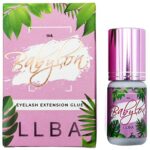 LLBA Eyelashes Glue for Professional - Clear & Black Adhesive | Multi Selctions for Drying Time 0.5-3 Sec | 0.17fl.oz - 5ml | Extra Strong Adhesi