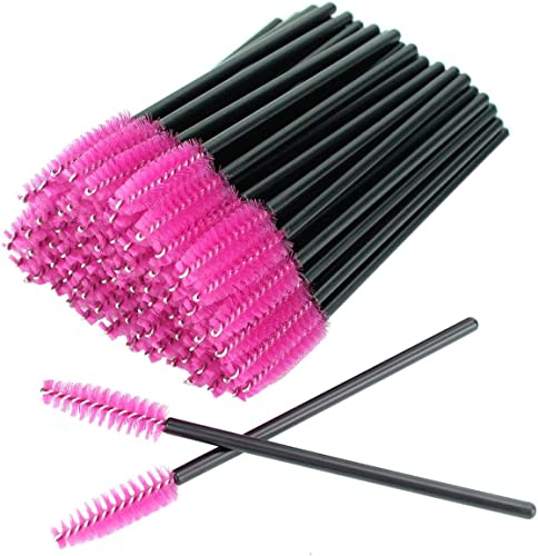 Disposable Eyelash Brushes Mascara Wands Eye Lash Eyebrow Applicator Cosmetic Makeup Brush Tool Kits (200PC, Multicolor)