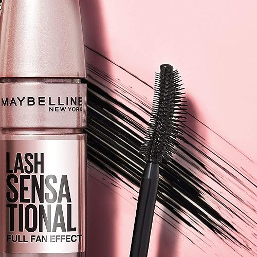Maybelline New York Volume Mascara Lash Sensational, Black, 9.5 ml, Pack Of 1