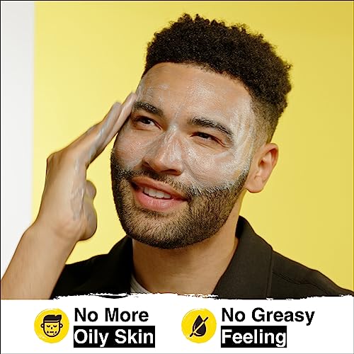 Lumin Men’s No-Nonsense Charcoal Cleanser/FaceWash (1.7oz.): Unclog Pores of Oil, Dirt and Pollution - Experience a Smooth and Fresh Face-Korean