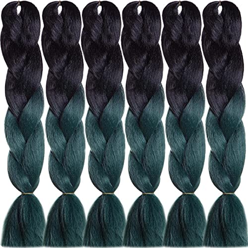 LDMY Hair for Braiding-Jumbo Braids, Long Colorful Ombre Pink Purple Jumbo Braiding Hair Extensions Kanekalon Jumbo Braid Wigs for Women Syntheti