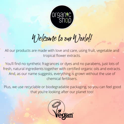 Organic Shop Nourishing Pina Colada Body Scrub Pineapple & Coconut (250ml)