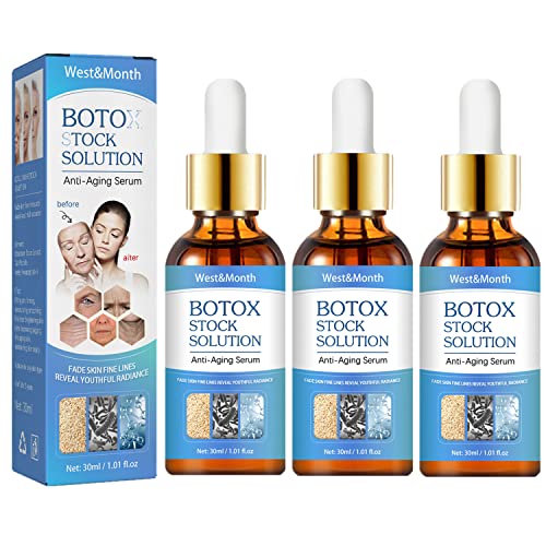 Botox Anti-Aging Serum, Botox-in-A-Bottle Anti-Wrinkle Serum, Collagen Serum for Face, Collagen Boost Anti-Aging Serum for All Skin Types (1PC)
