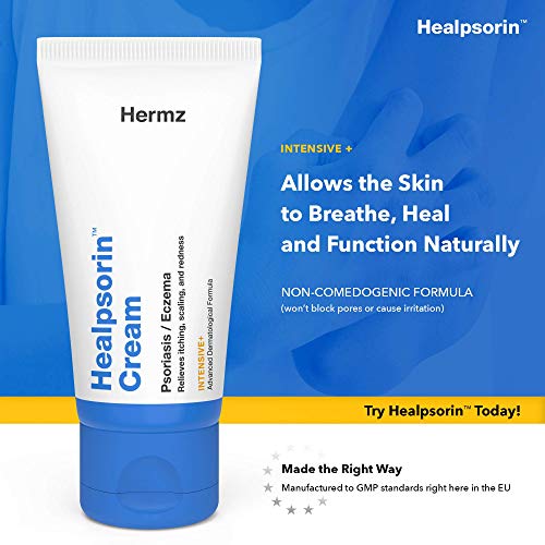 Cream for Psoriasis, Eczema, Rosacea and Dermatitis - Reduces Dryness and Inflammation - Treatment for Itchy, Cracked and Irritated Skin - Dermat