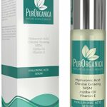 PurOrganica Hyaluronic Acid Face Serum - Huge 60 ML Bottle - The Best Anti Ageing & Anti Wrinkle Serum - This Premium Organic Serum Will Plump, H