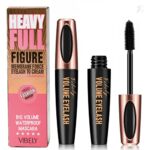 Waterproof Mascara,Mascara Black,Maskara Extra Long Mascara Black Volume and Length Waterproof, Mascara Waterproof,Lengthening Mascara Black,Fals