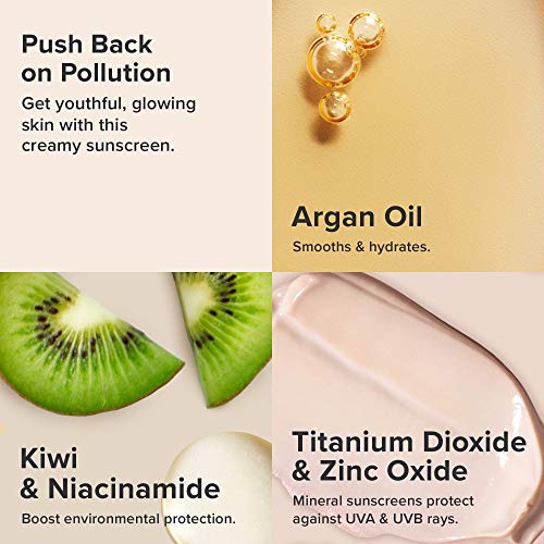 Paula’s Choice DEFENSE Glow Moisturiser SPF 30 - Mineral Day Face Cream Hydrates & Protects Against Pollution - Skin Brightening & Nourishing wit