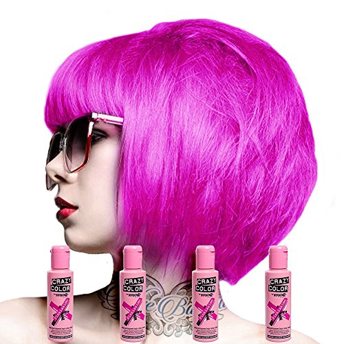 Renbow Crazy Color Semi Permanent Hair Color Cream Platinum No.28 100ml
