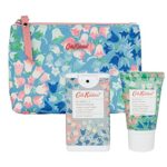 Cath Kidston Beauty Bluebells Cosmetic Pouch | 30ml Hand Cream & 15ml Antibacterial Hand Spray | Cruelty Free & Vegan Friendly