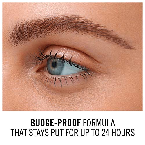 Rimmel London Brow Pro Micro 24HR Precision-Stroke Pen, Microfilling Felt Tip, Soft Brown, 1 ml
