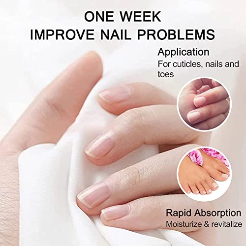 Nail Nutrition Oil Pen, 5ml Cuticle Protector, Nutrition Oil Nail Care for Repairing Cracked & the Dry Cuticle-5pcs-2 Pcs