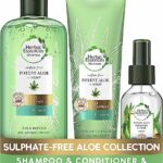 Herbal Essences Sulfate Free Shampoo and Conditioner Set, With Argan Oil for Dry & Curly Hair, Gifts for Women 380ml/275ml/100ml