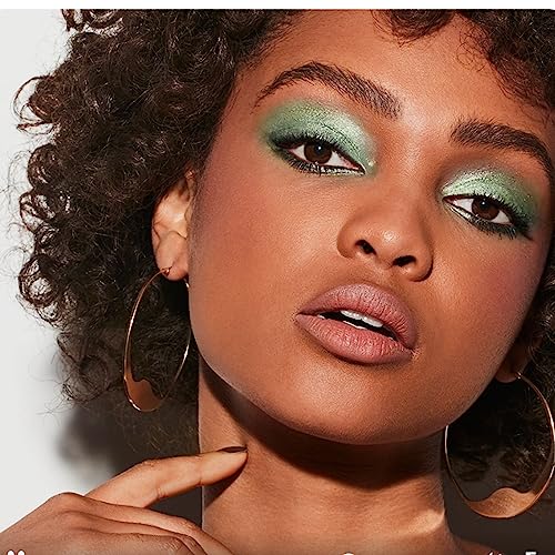 Green Eyeshadow Palette - Shimmer Eye Shadow Palette Matte and Glitter EyeShadow Make-Up Palettes Waterproof, Highly Pigmented Dark, Yellow, Gree