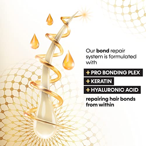 PRO:VOKE Blonde Rehab N0'5 Protect and Seal Bond Repair Hair Oil 100 ml, protects from heat & adds shine in 1 use, with a Pro Bonding Complex, Ke