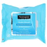 Neutrogena Hydro Boost Aqua Cleaning Cloths, Pack of 25 (1 Pack)