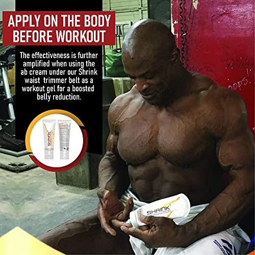 Shrink Toning Lotion - Heat Activated Cellulite Cream and Firming Body Lotion for Loose Skin - Firming Body Cream for Stomach, Tummy, and Body -