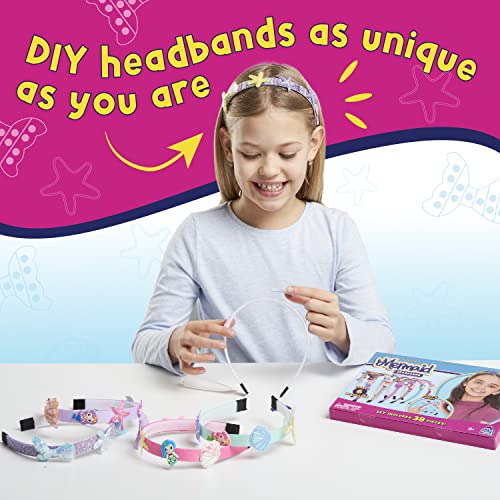 PURPLE LADYBUG Make Your Own Mermaid Headbands for Girls - Creative Mermaid Gifts for Girls 6 Years Old, Birthday Gifts for Kids 8-12, Arts & Cra