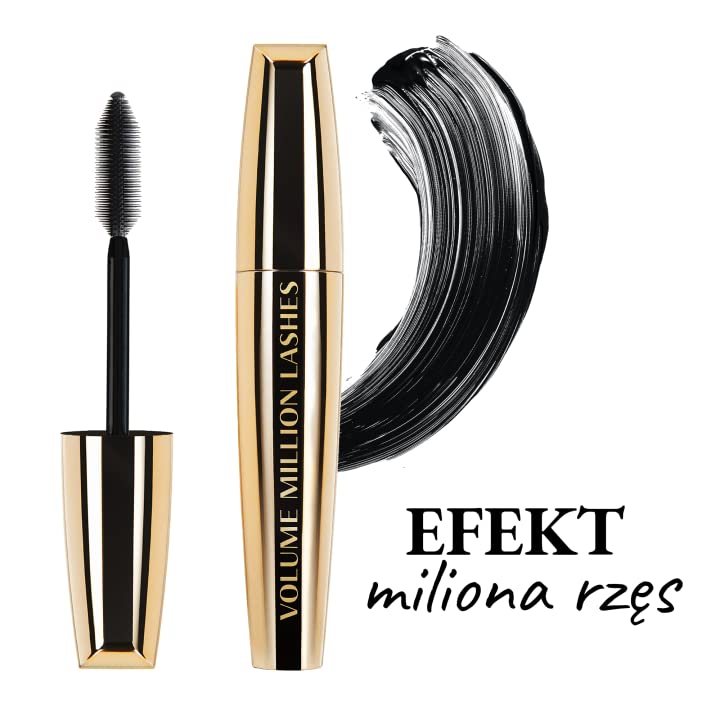 L'Oreal Mascara, Black, 10 ml (Pack of 1)