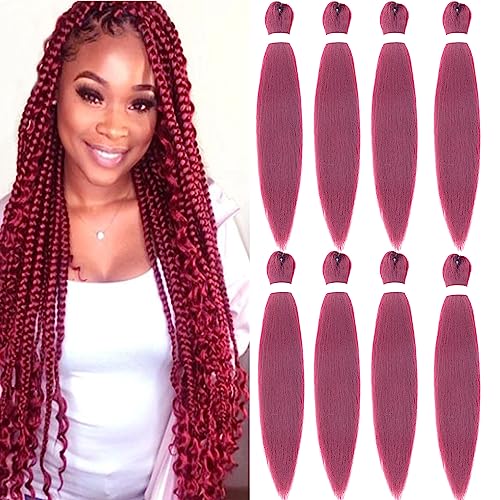 LDMY Hair for Braiding-Jumbo Braids, Long Colorful Ombre Pink Purple Jumbo Braiding Hair Extensions Kanekalon Jumbo Braid Wigs for Women Syntheti