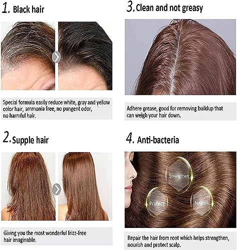 Spartan - Gray Hair Reverse Bar,(3PCS) Organic Grey Reverse Shampoo Bar,Reverse Grey Hair Bar Shampoo,Gray Hair Coverage Soap,Gray White Hair Rep