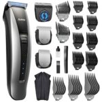 GLAKER Hair Clippers for Men Cordless - 3 in 1 Hair Trimmer with 13 Guards, 3 Detachable Blades & Turbo Motor, Professional Mens Beard Grooming K