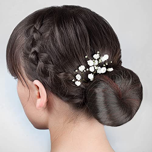 PROUSKY 20 Pcs Hair Nets, Hair Bun Holder Hairnets for Bun Hair Nets Invisible Elastic Edge Mesh Ballet Bun Net Holder for Women Girls Dance Nurs