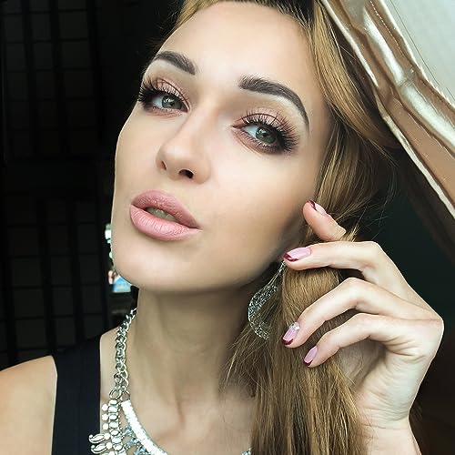 DYAFIN 3D Eyelashes 100% Handmade Strip Lashes Reusable Lightweight Soft Long False Eyelashes 4 Pairs Fake Eyelashes