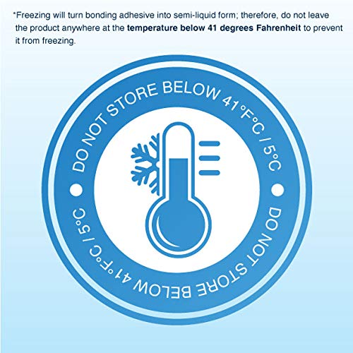 EBIN NEW YORK Wonder Lace Bond Extra Mega Hold 1.18oz - No Residue Improved Formula Easy to Apply Fast Drying Waterproof Latex Free Perspiration