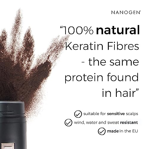 Nanogen Hair Fibres, 30 g, Dark Brown