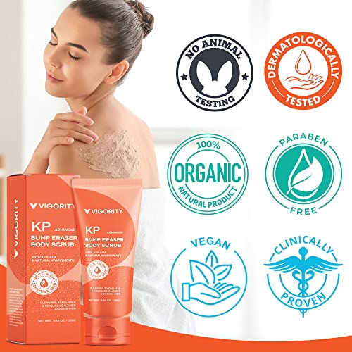 KP Bump Eraser Body Scrub, Body Exfoliating Scrub, Strawberry Legs Treatment, Exfoliating Body Wash, Strawberry Skin Treatment, Scrubs for Women