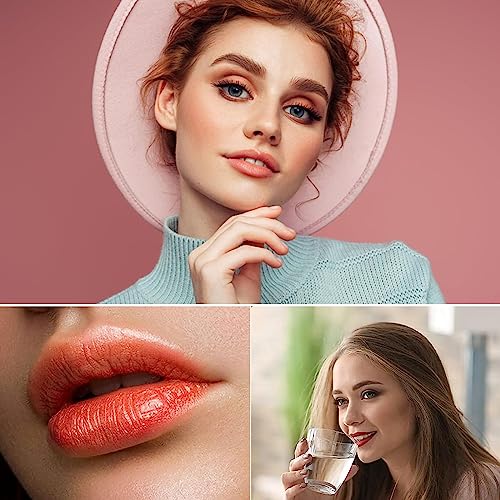 peel off lip stain, 6 pcs lip stain peel off, Tattoo Magic Color Lip Gloss Sets, 6 Colors, Lip Stain for Women Colorful Glossy Lipstick Waterproo