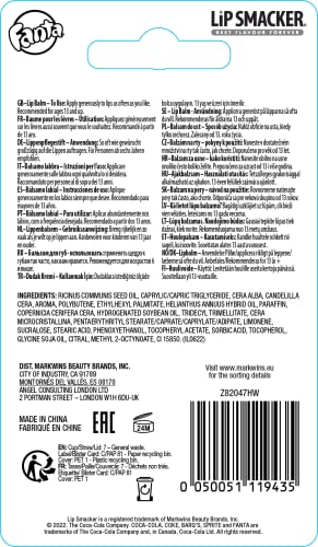 Lip Smacker - Coca-Cola Cup Collection - Strawberry Fanta Coke Cup Lip Balm for Kids - Fanta Strawberry Flavour - Sweet Gift for Your Friends - S
