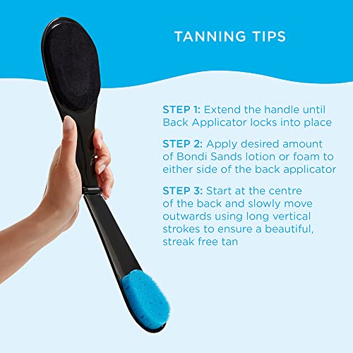 Bondi Sands Self-Tanning Back Applicator | Durable, Reusable Application Tool Applies Self Tan to Hard-to-Reach Areas for a Flawless, Streak-Free