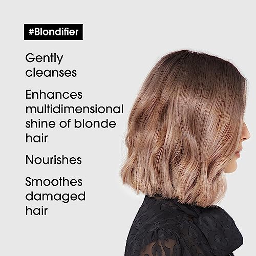 L’Oréal Professionnel | Shampoo, For Highlighted or Blonde Hair, Serie Expert Blondifier Gloss