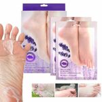 BOMPOW Foot Peel Mask, Exfoliating Socks Foot Mask, Peel Off Dry Dead Cracked Hard Skin in 3-7 Days, Lavender Scented Exfoliating Foot Socks, 2 P