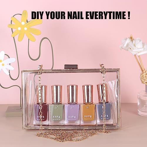 Gel Nail Polish - Khaki Green Nail Varnish Quick Dry Nail Polish Long Lasting Nail Varnish Gel No Need Baking Nail Polishes for Women Girls, DIY
