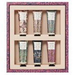 William Morris At Home Dove & Rose White Iris & Amber Hand Cream Care Gift Set | Shea Butter & Essential Oils | Vegan Friendly | Travel Friendly