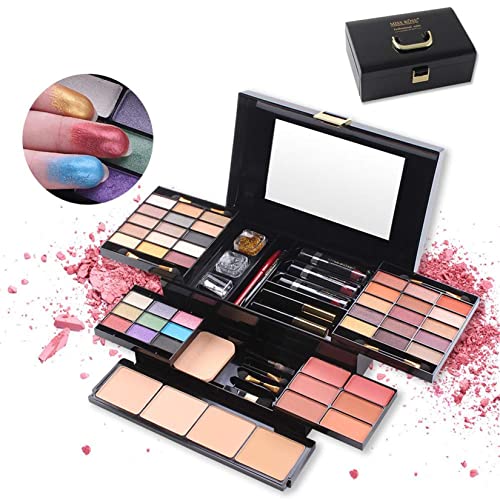 FantasyDay All-in-one Makeup Set Gift Surprise | Full Makeup Kit for Women Multipurpose Essential Starter Bundle Include Eyeshadow Palette Lipsti
