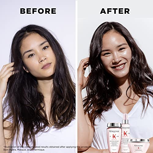 Kérastase Genesis, Nourishing & Fortifying Shampoo, For Weakened hair, With Ginger Root & Edelweiss Flower, Bain Nutri-Fortifiant, 250ml