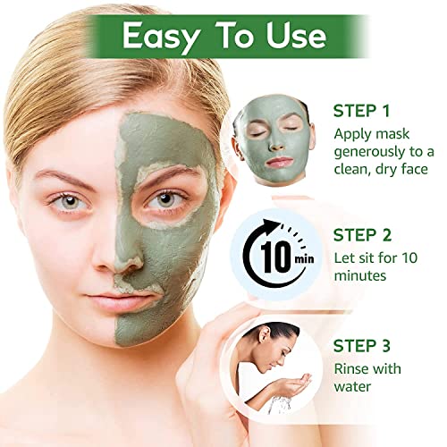 Green Tea Cleansing Mask Stick,Green Mask Stick,Green Tea Face Mask,Deep Cleansing Clay Mask,Reduce Blackheads,Poreless Deep Cleanse Green Tea Pu