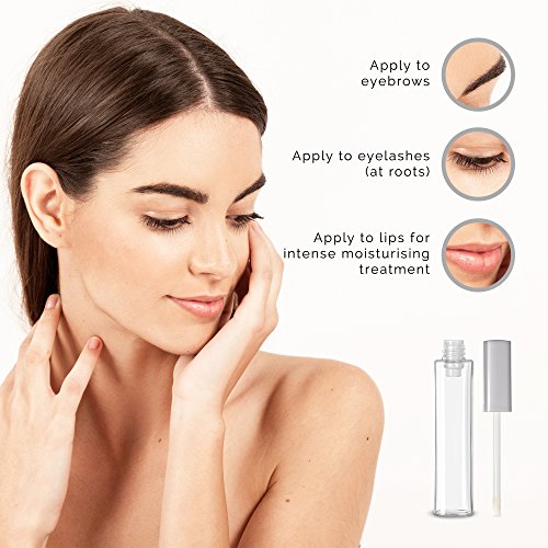 Premium Castor Oil Organic By Skin Radiance® Certified, Hexane Free & Cold Pressed - Vegan & Non GMO - Amazing Results For Hair Growth, Eyelash G