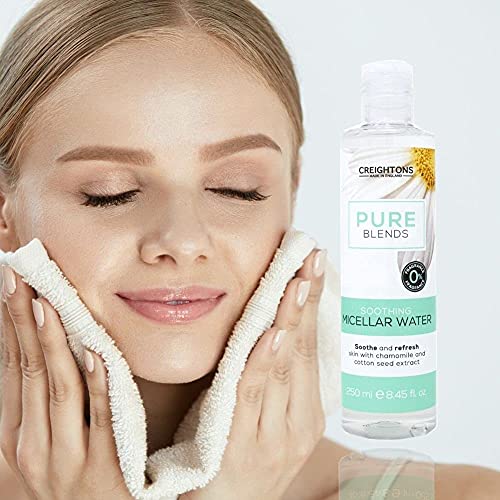 Creightons Pure Blends Soothing Micellar Water (250ml) - Soothe and refresh skin with chamomile and cotton seed extract. Dermatologically tested